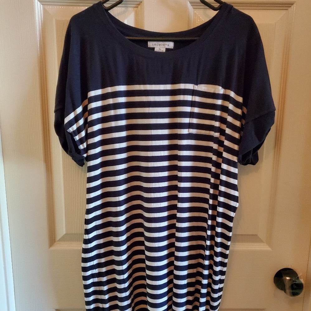 Cute blue and white dress